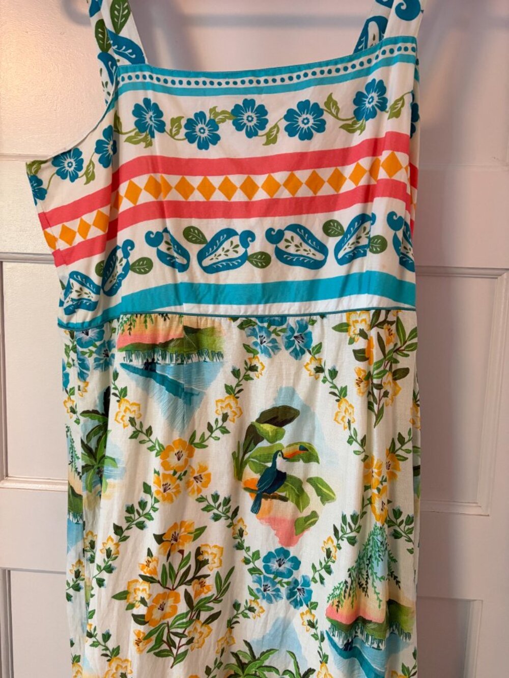 Women's Farm Rio forAnthropologie summer dress size Large - Picture 2 of 6